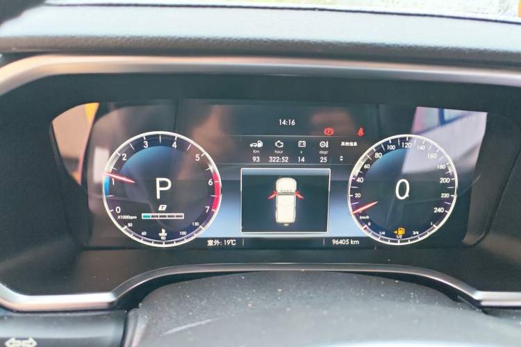Used BAIC Off-Road BJ40 2019 PLUS 2.3T Automatic Four-Wheel Drive Premium Edition China VI Instrument Cluster