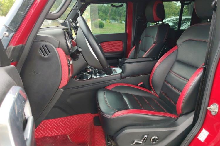 Used BAIC Off-Road BJ40 2019 2.3T Automatic Four-Wheel Drive Urban Hunter Edition Flagship Model China VI Emission Standard Left Front Seat