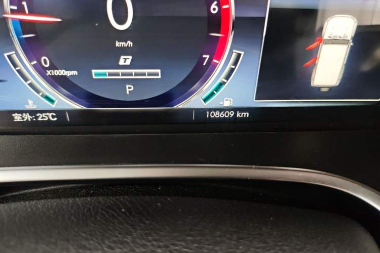Used BAIC Off-Road BJ40 2019 PLUS 2.3T Automatic Four-Wheel Drive Premium Edition China VI Odometer Close Up