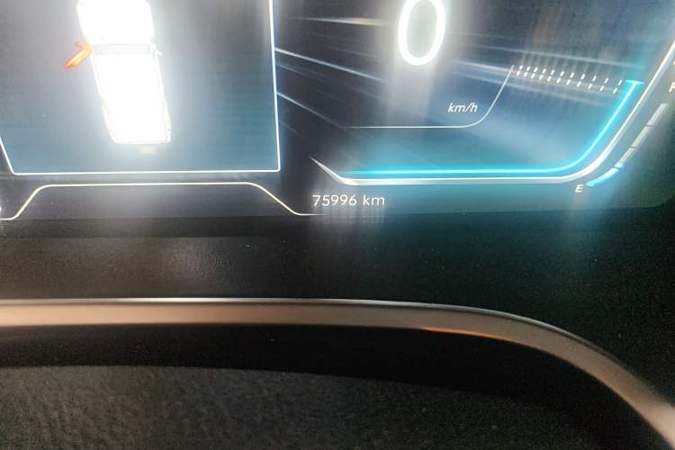 Used BAIC Off-Road BJ40 2019 PLUS 2.3T Automatic Four-Wheel Drive Premium Edition China VI Odometer Close Up