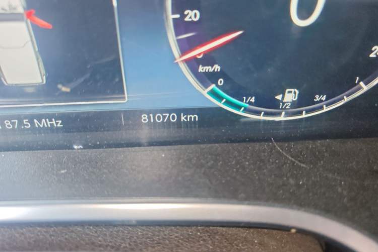 Used BAIC Off-Road BJ40 2019 PLUS 2.3T Automatic Four-Wheel Drive Premium Edition China VI Odometer Close Up