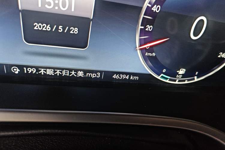Used BAIC Off-Road BJ40 2019 PLUS 2.3T Automatic Four-Wheel Drive Premium Edition China VI Odometer Close Up