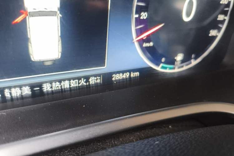 Used BAIC Off-Road BJ40 2019 PLUS 2.3T Automatic Four-Wheel Drive Premium Edition China VI Odometer Close Up