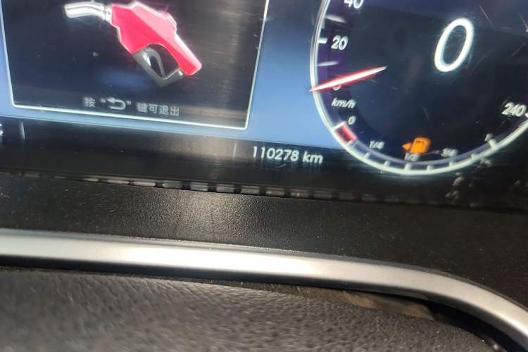 Used BAIC Off-Road BJ40 2019 PLUS 2.3T Automatic Four-Wheel Drive Premium Edition China VI Odometer Close Up
