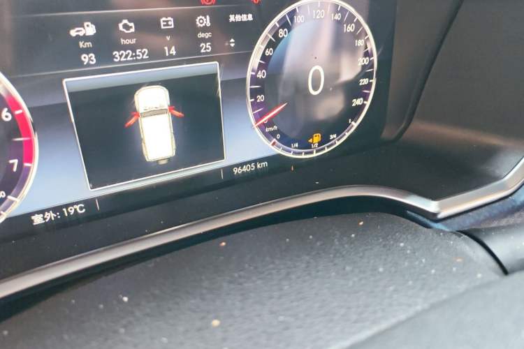 Used BAIC Off-Road BJ40 2019 PLUS 2.3T Automatic Four-Wheel Drive Premium Edition China VI Odometer Close Up