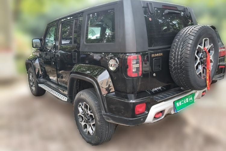 Used BAIC Off-Road BJ40 2019 PLUS 2.3T Automatic Four-Wheel Drive Premium Edition China VI Rear Left 45 Deg