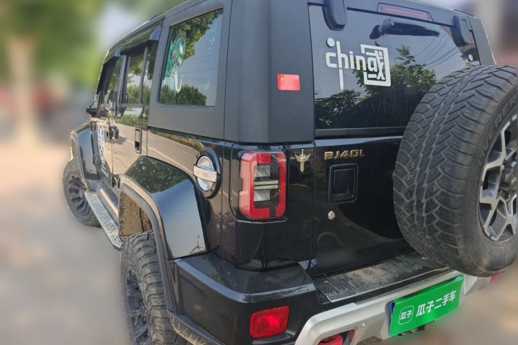 Used BAIC Off-Road BJ40 2019 PLUS 2.3T Automatic Four-Wheel Drive Premium Edition China VI Rear Left 45 Deg