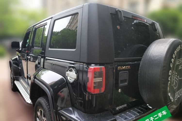 Used BAIC Off-Road BJ40 2019 2.3T Automatic Four-Wheel Drive Urban Hunter Edition Premium Model China VI Emission Standard Rear Left 45 Deg