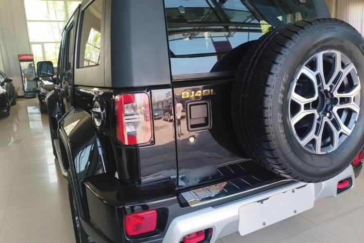 Used BAIC Off-Road BJ40 2019 2.0T Automatic Four-Wheel Drive Urban Hunter Edition Premium Model China V Emission Standard Rear Left 45 Deg