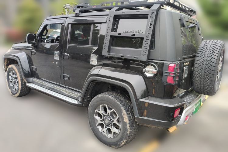 Used BAIC Off-Road BJ40 2019 PLUS 2.3T Automatic Four-Wheel Drive Premium Edition China VI Rear Left 45 Deg
