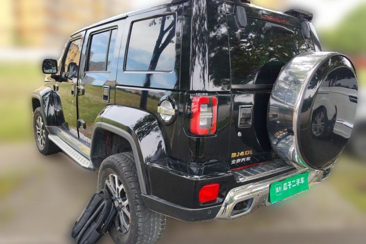 Used BAIC Off-Road BJ40 2019 2.3T Automatic Four-Wheel Drive Urban Hunter Edition Flagship Model China VI Emission Standard Rear Left 45 Deg