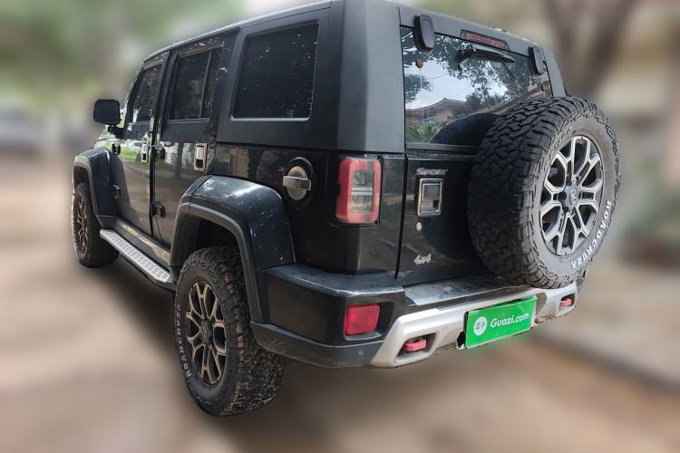 Used BAIC Off-Road BJ40 2019 2.3T Automatic Four-Wheel Drive Urban Hunter Edition Premium Model China VI Emission Standard Rear Left 45 Deg