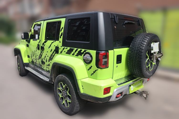 Used BAIC Off-Road BJ40 2019 PLUS 2.3T Automatic Four-Wheel Drive Premium Edition China VI Rear Left 45 Deg