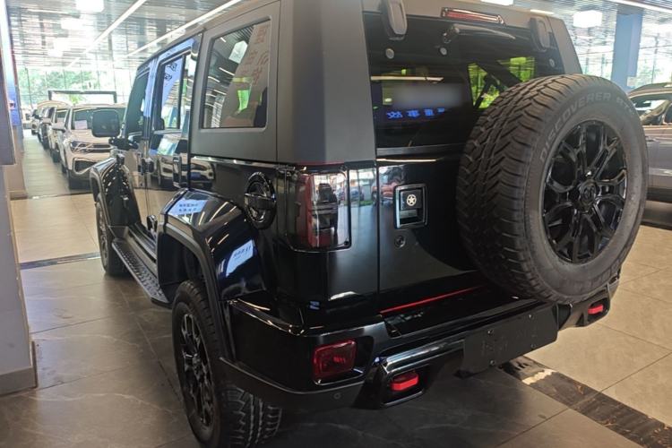 Used BAIC Off-Road BJ40 2019 2.0T Automatic Four-Wheel Drive Urban Hunter Edition Premium Model China V Emission Standard Rear Left 45 Deg