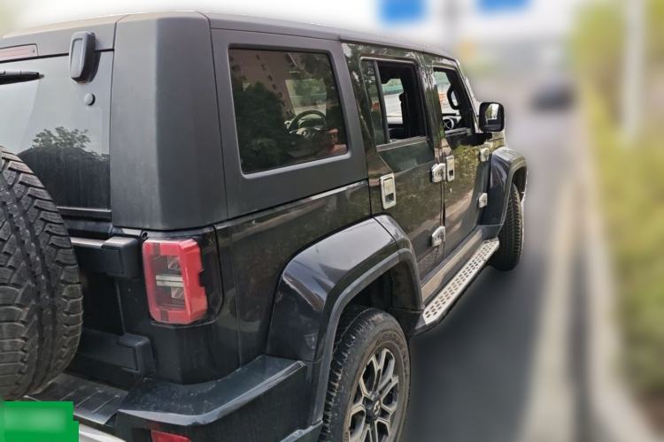 Used BAIC Off-Road BJ40 2019 2.0T Automatic Four-Wheel Drive Urban Hunter Edition Flagship Model China V Emission Standard Rear Right 45 Deg