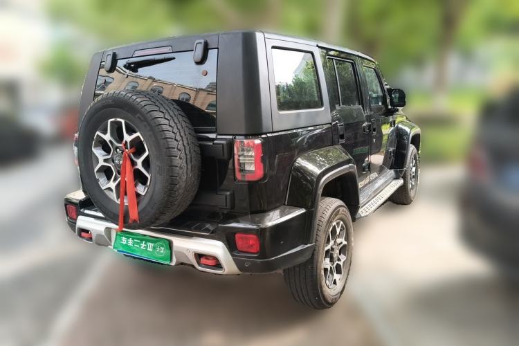 Used BAIC Off-Road BJ40 2019 PLUS 2.3T Automatic Four-Wheel Drive Premium Edition China VI Rear Right 45 Deg