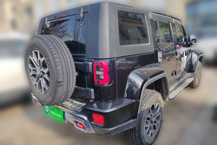 Used BAIC Off-Road BJ40 2019 2.3T Automatic Four-Wheel Drive Urban Hunter Edition Premium Model China VI Emission Standard Rear Right 45 Deg