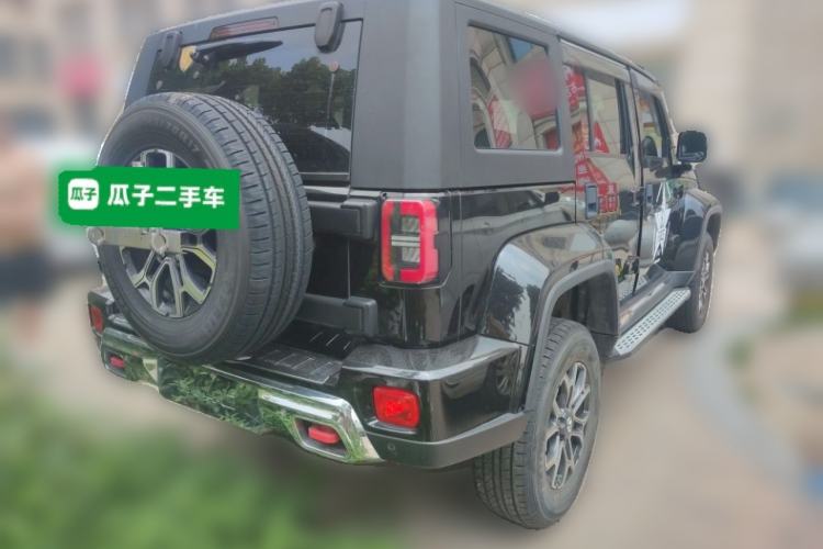 Used BAIC Off-Road BJ40 2019 2.3T Automatic Four-Wheel Drive Urban Hunter Edition Premium Model China VI Emission Standard Rear Right 45 Deg