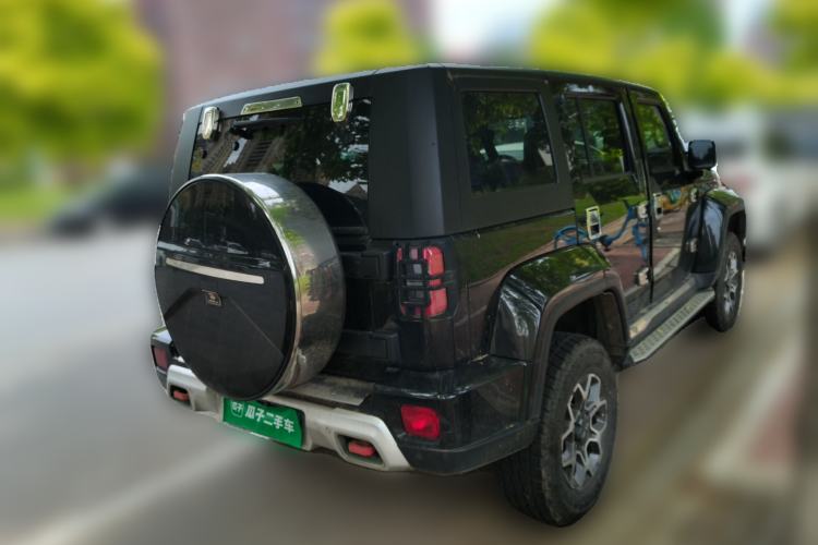 Used BAIC Off-Road BJ40 2019 PLUS 2.3T Automatic Four-Wheel Drive Flagship Edition China VI Emission Standard Rear Right 45 Deg