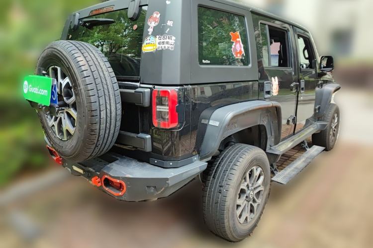 Used BAIC Off-Road BJ40 2019 2.3T Automatic Four-Wheel Drive Urban Hunter Edition Premium Model China VI Emission Standard Rear Right 45 Deg