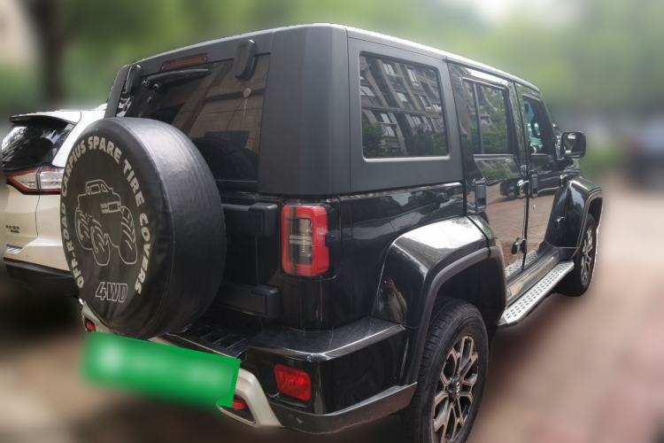 Used BAIC Off-Road BJ40 2019 2.3T Automatic Four-Wheel Drive Urban Hunter Edition Premium Model China VI Emission Standard Rear Right 45 Deg