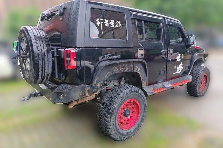Used BAIC Off-Road BJ40 2019 2.0T Automatic Four-Wheel Drive Urban Hunter Edition Premium Model China V Emission Standard Rear Right 45 Deg