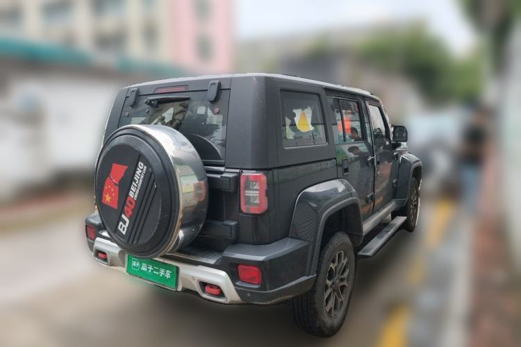 Used BAIC Off-Road BJ40 2019 2.3T Automatic Four-Wheel Drive Urban Hunter Edition Premium Model China VI Emission Standard Rear Right 45 Deg
