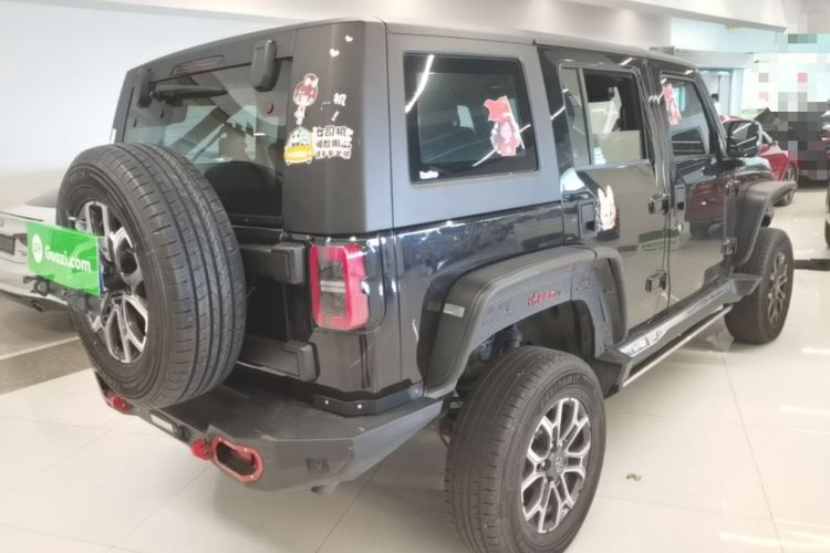 Used BAIC Off-Road BJ40 2019 2.3T Automatic Four-Wheel Drive Urban Hunter Edition Premium Model China VI Emission Standard Rear Right 45 Deg