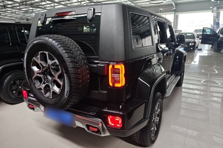 Used BAIC Off-Road BJ40 2019 PLUS 2.3T Automatic Four-Wheel Drive Flagship Edition China VI Emission Standard Rear Right 45 Deg