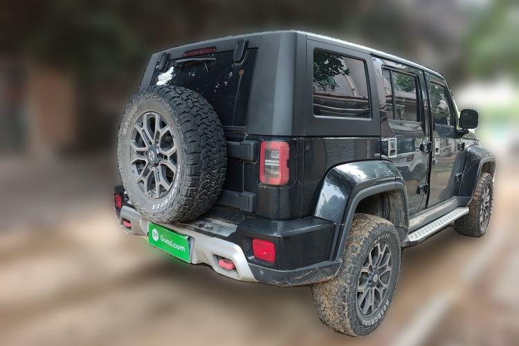Used BAIC Off-Road BJ40 2019 2.3T Automatic Four-Wheel Drive Urban Hunter Edition Premium Model China VI Emission Standard Rear Right 45 Deg