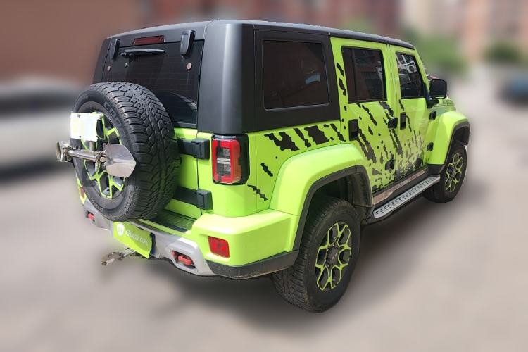 Used BAIC Off-Road BJ40 2019 PLUS 2.3T Automatic Four-Wheel Drive Premium Edition China VI Rear Right 45 Deg