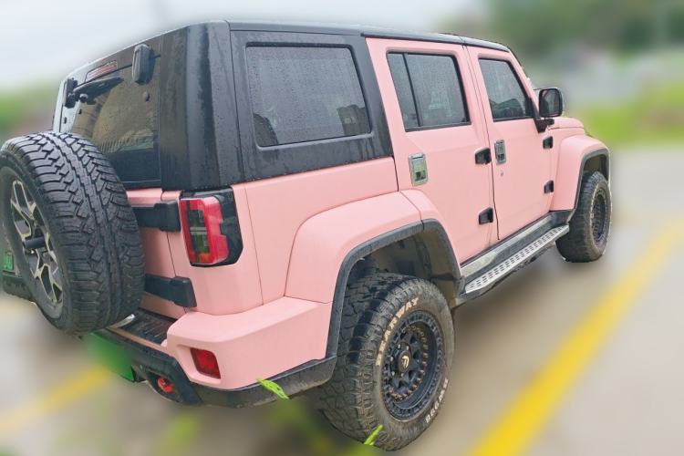Used BAIC Off-Road BJ40 2019 PLUS 2.3T Automatic Four-Wheel Drive Premium Edition China VI Rear Right 45 Deg