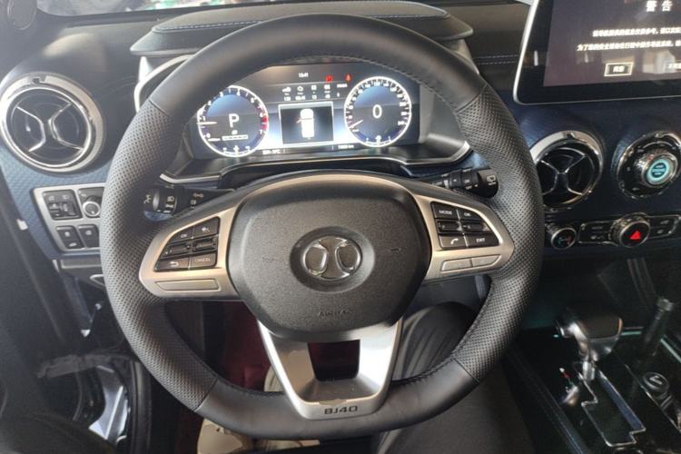 Used BAIC Off-Road BJ40 2019 2.3T Automatic Four-Wheel Drive Urban Hunter Edition Premium Model China VI Emission Standard Steering Wheel