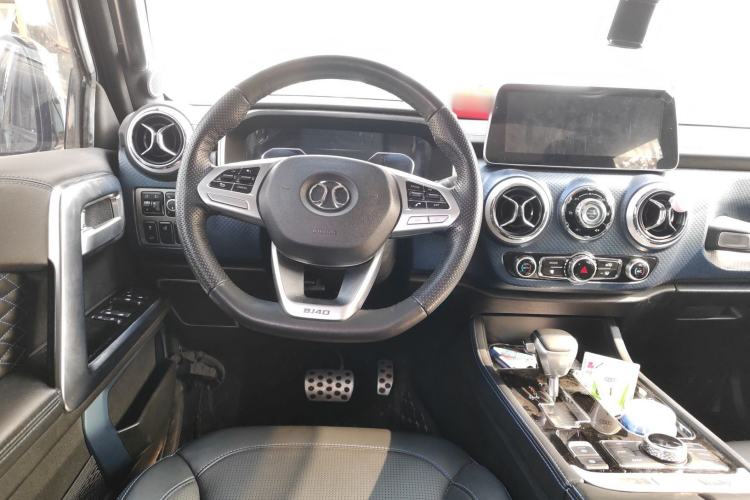 Used BAIC Off-Road BJ40 2019 2.3T Automatic Four-Wheel Drive Urban Hunter Edition Premium Model China VI Emission Standard Steering Wheel