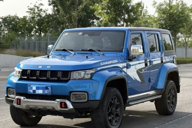Used BAIC Off-Road BJ40 2019 2.3T Automatic Four-Wheel Drive Ring the Tower Champion Edition China VI
