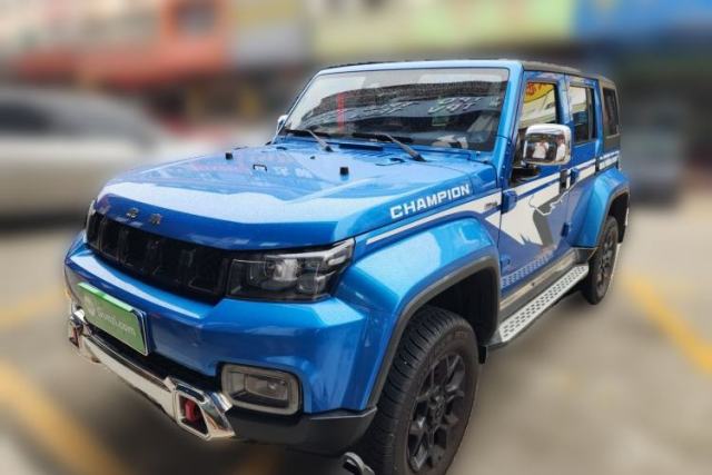 Used BAIC Off-Road BJ40 2019 2.3T Automatic Four-Wheel Drive Ring the Tower Champion Edition China VI
