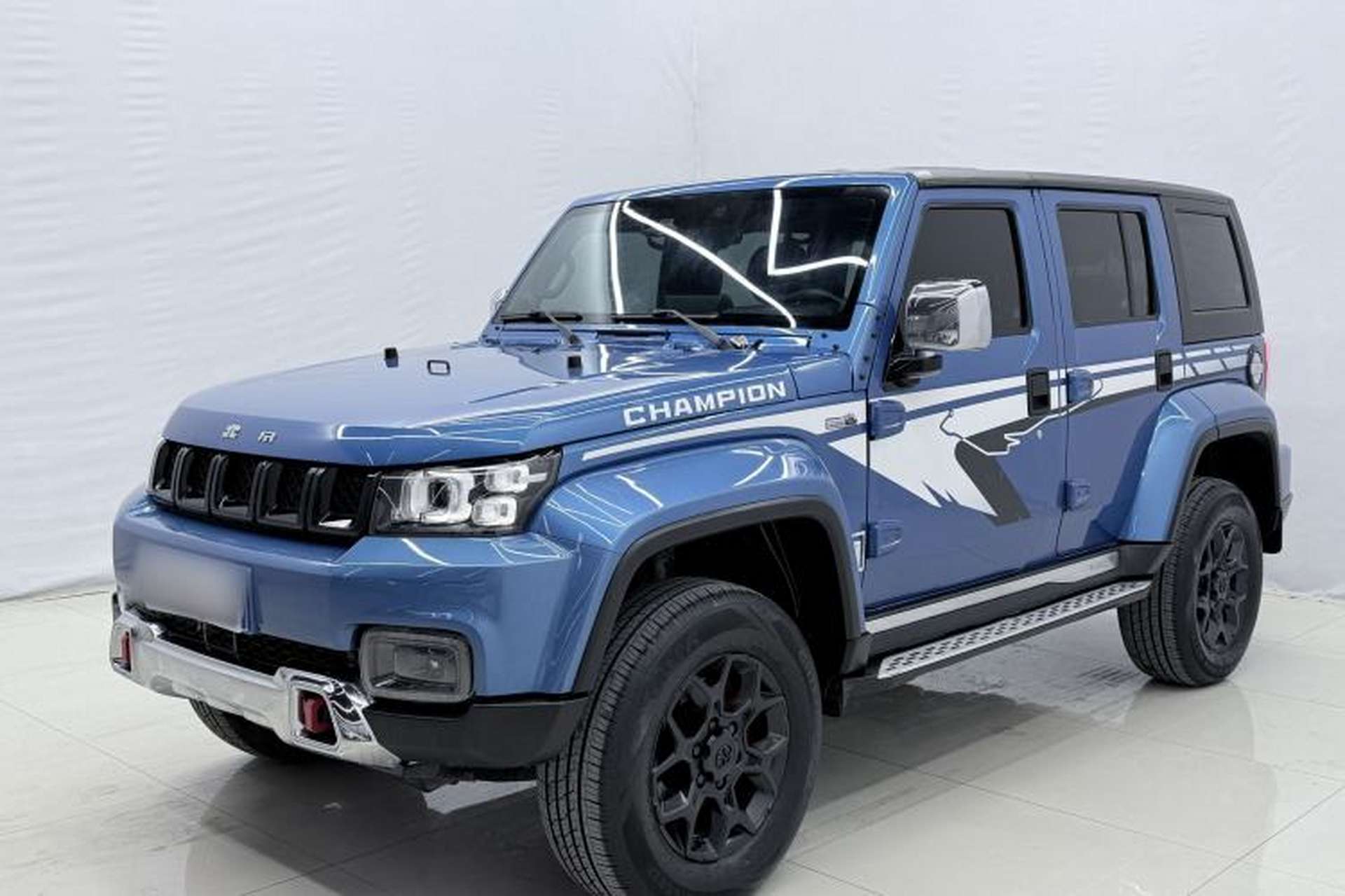 Used BAIC Off-Road BJ40 2019 2.3T Automatic Four-Wheel Drive Ring the Tower Champion Edition China VI Front Left 45 Deg