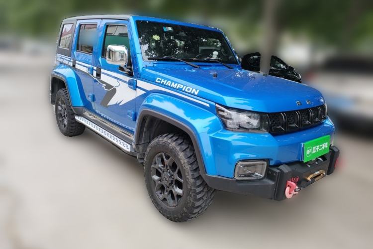 Used BAIC Off-Road BJ40 2019 2.3T Automatic Four-Wheel Drive Ring the Tower Champion Edition China VI Front Right 45 Deg