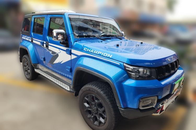 Used BAIC Off-Road BJ40 2019 2.3T Automatic Four-Wheel Drive Ring the Tower Champion Edition China VI Front Right 45 Deg