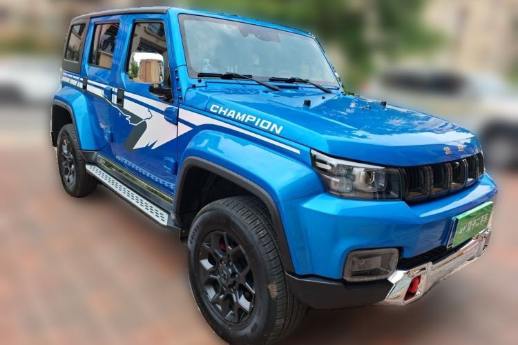 Used BAIC Off-Road BJ40 2019 2.3T Automatic Four-Wheel Drive Ring the Tower Champion Edition China VI Front Right 45 Deg