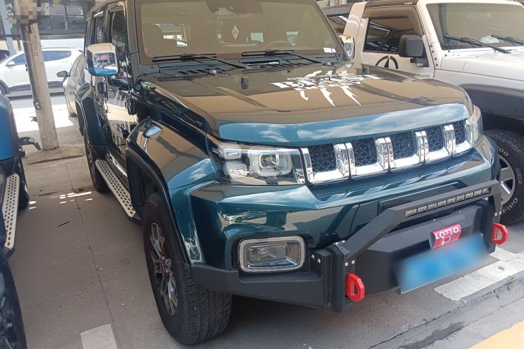 Used BAIC Off-Road BJ40 2019 2.0T Automatic Four-Wheel Drive Urban Hunter Edition Premium Model China V Emission Standard Front Right 45 Deg