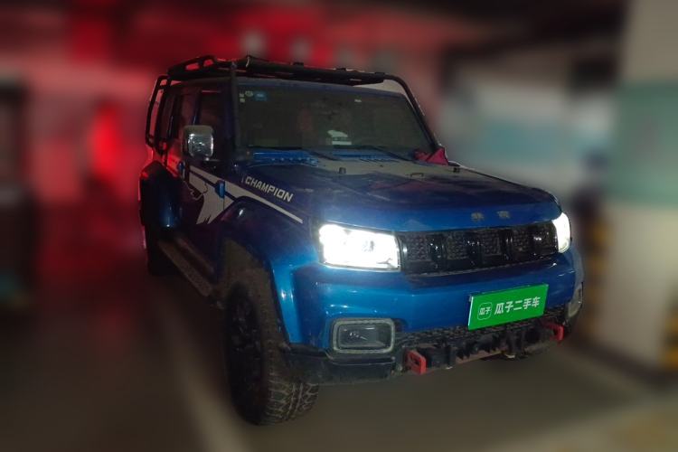 Used BAIC Off-Road BJ40 2019 2.3T Automatic Four-Wheel Drive Ring the Tower Champion Edition China VI Front Right 45 Deg
