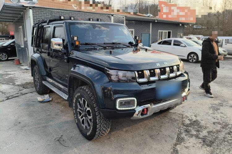 Used BAIC Off-Road BJ40 2019 Updated Version 2.0T Automatic All-Wheel Drive Urban Hunter Edition Premium China V Emission Standard Front Right 45 Deg