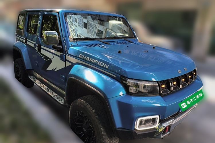 Used BAIC Off-Road BJ40 2019 2.3T Automatic Four-Wheel Drive Ring the Tower Champion Edition China VI Front Right 45 Deg