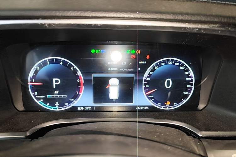 Used BAIC Off-Road BJ40 2019 2.3T Automatic Four-Wheel Drive Urban Hunter Edition Premium Model China VI Emission Standard Instrument Cluster