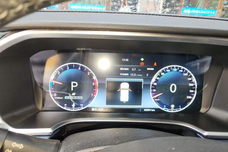 Used BAIC Off-Road BJ40 2019 2.3T Automatic Four-Wheel Drive Ring the Tower Champion Edition China VI Instrument Cluster