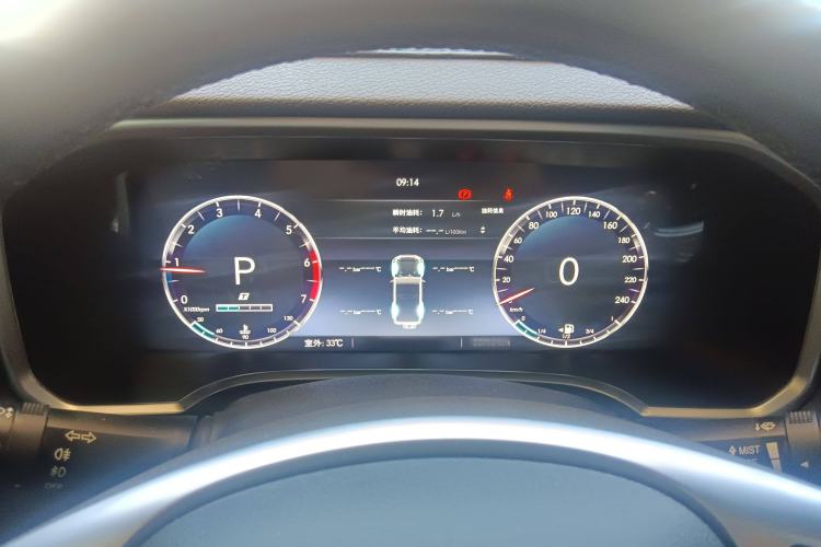 Used BAIC Off-Road BJ40 2019 2.0T Automatic Four-Wheel Drive Urban Hunter Edition Premium Model China V Emission Standard Instrument Cluster