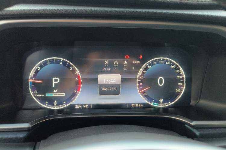 Used BAIC Off-Road BJ40 2019 Updated Version 2.0T Automatic All-Wheel Drive Urban Hunter Edition Premium China V Emission Standard Instrument Cluster