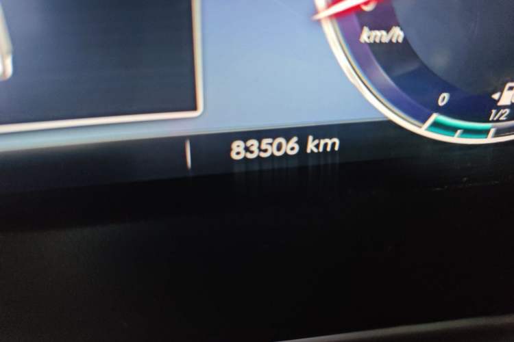 Used BAIC Off-Road BJ40 2019 2.3T Automatic Four-Wheel Drive Ring the Tower Champion Edition China VI Odometer Close Up
