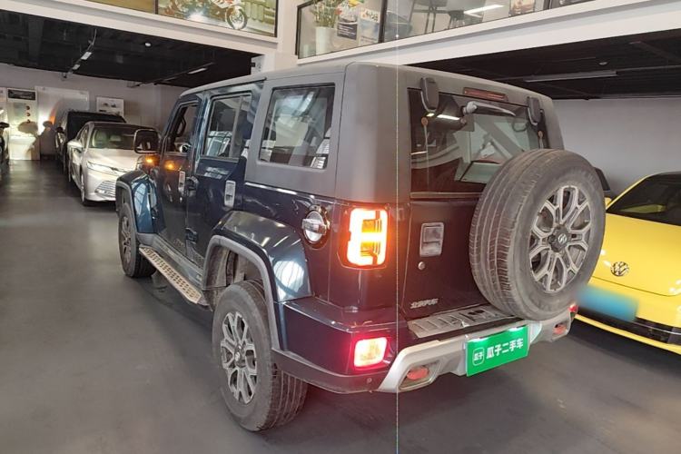 Used BAIC Off-Road BJ40 2019 2.3T Automatic Four-Wheel Drive Urban Hunter Edition Premium Model China VI Emission Standard Rear Left 45 Deg